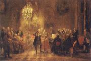 The Flute Concert of Frederick II at Sanssouci